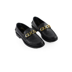 Gucci Woman Loafers Black Size 36.5