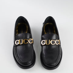 Gucci Woman Loafers Black Size 36.5