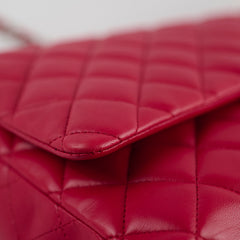 Chanel Maxi Flap Hot Pink