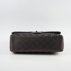 Chanel Maxi Flap Metal Grey