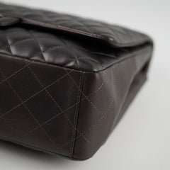 Chanel Maxi Flap Metal Grey