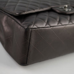 Chanel Maxi Flap Metal Grey