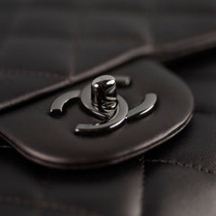 Chanel Maxi Flap Metal Grey