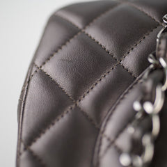 Chanel Maxi Flap Metal Grey