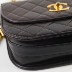 Chanel Messenger Bag Dark Brown