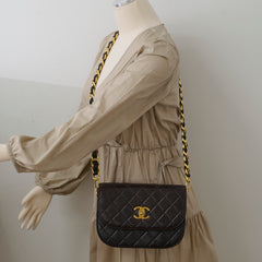 Chanel Messenger Bag Dark Brown