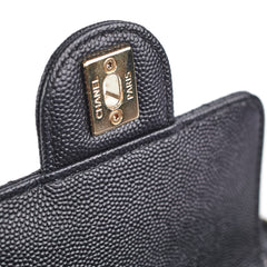 Chanel Mini Caviar Black Backpack - Series 26