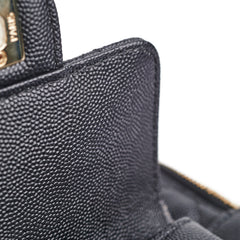 Chanel Mini Caviar Black Backpack - Series 26