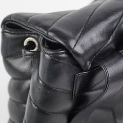 Saint Laurent Lou Small Black Backpack
