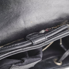 Saint Laurent Lou Small Black Backpack