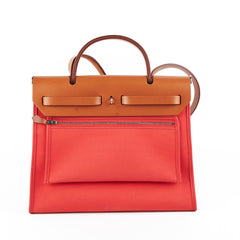 Hermes Herbag 31 Red
