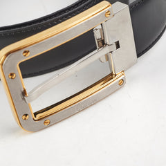 Cartier Leather Belt Black