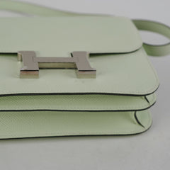 Hermes Constance 18 Mini Vert Fizz Epsom - U Stamp 2022