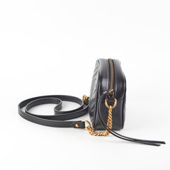 Gucci Mini Marmont Camera Bag Black