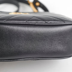 Gucci Mini Marmont Camera Bag Black