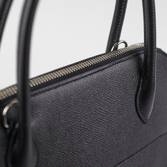 Hermes 27 Bolide Epsom Black X Stamp