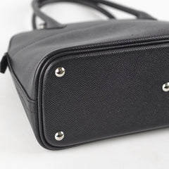 Hermes 27 Bolide Epsom Black X Stamp