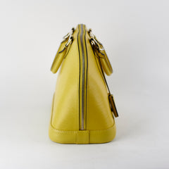 Louis Vuitton PM Alma Epi Yellow