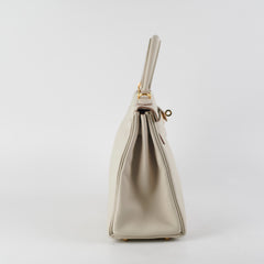 Hermes Kelly 28 Craie Togo - U Stamp