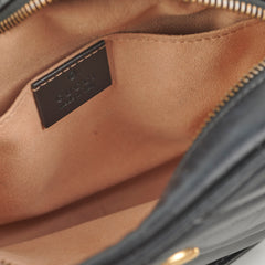 Gucci Mini Marmont Camera Bag Black