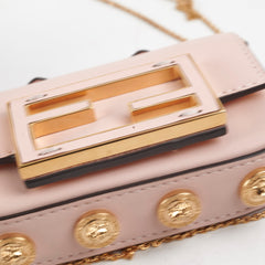 Fendace Nano Baguette Card Holder On Chain
