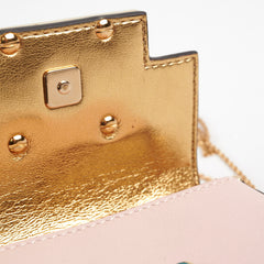 Fendace Nano Baguette Card Holder On Chain