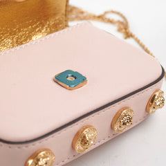 Fendace Nano Baguette Card Holder On Chain