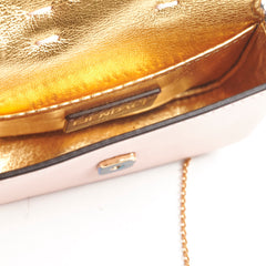 Fendace Nano Baguette Card Holder On Chain