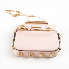 Fendace Nano Baguette Card Holder On Chain