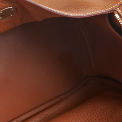 Hermes Lindy 30 Gold - K Square Stamp