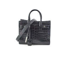 Saint Laurent Nano Sac De Jour Embossed Black