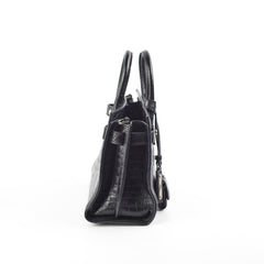 Saint Laurent Nano Sac De Jour Embossed Black