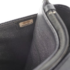 Chanel Caviar Black Wallet On Chain WOC