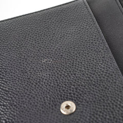 Chanel Caviar Black Wallet On Chain WOC