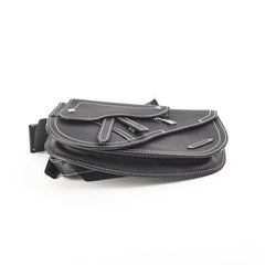Dior Men Saddle Messenger Bag Black