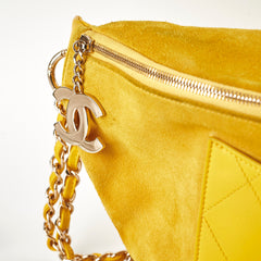 Chanel X Pharrell Willams Suede Waist Bag Yellow 27 series