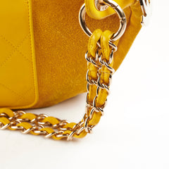 Chanel X Pharrell Willams Suede Waist Bag Yellow 27 series
