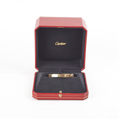 Cartier Love Bracelet 4 Diamonds Yellow Gold Size 16 2021