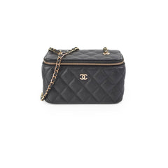 Chanel Vanity Caviar Black - New Version 23C