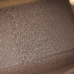 Hermes Kelly 28 Gris Asphalte Clemence - A Stamp