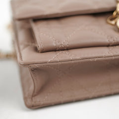 Dior My Dior Daily Chain Pouch Dark Beige HOLD BC