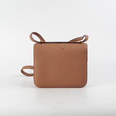 Hermes Mini Constance 18 Quebracho U Stamp 2022