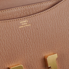 Hermes Mini Constance 18 Quebracho U Stamp 2022