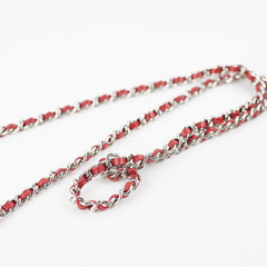 Chanel WOC Wallet On Chain Red Caviar 21 series