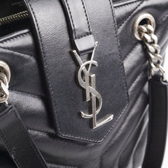 Saint Laurent Loulou Shopper Tote Black