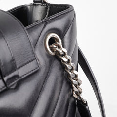 Saint Laurent Loulou Shopper Tote Black
