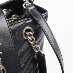 Saint Laurent Loulou Shopper Tote Black
