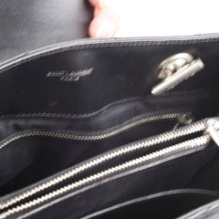 Saint Laurent Loulou Shopper Tote Black
