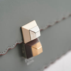 Fendi Kan Small Grey Crossbody