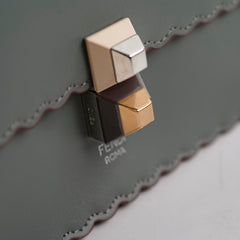 Fendi Kan Small Grey Crossbody